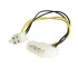 StarTech.com Cable de Poder Molex 4-pin Macho - ATX 4-pin Macho, 15cm  1