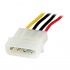 StarTech.com Cable de Poder Molex 4-pin Macho - Molex 4-pin Hembra, 30cm  2