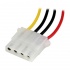 StarTech.com Cable de Poder Molex 4-pin Macho - Molex 4-pin Hembra, 30cm  3