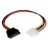 Startech.com Cable de Poder Molex (4-pin) Hembra - SATA, 30cm  1