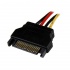 StarTech.com Cable de Poder SATA Macho - Molex (4-pin) Hembra, 30cm   3