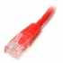 StarTech.com Cable Patch Cat5e UTP Moldeado RJ-45 Macho - RJ-45 Macho, 1.8 Metros, Rojo - Imagen adicional 1