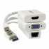 StarTech.com Juego de Adaptadores Mini DisplayPort Macho - VGA/HDMI Hembra, Blanco, para MacBook Air  2