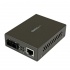 StarTech.com Convertidor de Medios Gigabit Ethernet RJ45 a Fibra Óptica SC Monomodo, 15km  2