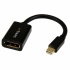 StarTech.com Adaptador Mini DisplayPort 1.1 Macho - DisplayPort Hembra, 20cm, Negro  1