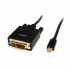 StarTech.com Cable Mini DisplayPort 1.2 Macho - DVI Macho, 1080p, 1.8 Metros, Negro  1