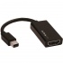 StarTech.com Adaptador Mini DisplayPort 1.4 Macho - HDMI Hembra, 4K, 60Hz, 15cm, Negro  1