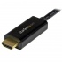 StarTech.com Cable Mini DisplayPort 1.2 Macho - HDMI Macho Ultra HD, 4K, 30Hz, 2 Metros, Negro  4