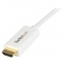 StarTech.com Adaptador Mini DisplayPort 1.2 Macho - HDMI Macho, 4K, 30Hz, 2 Metros, Blanco  4