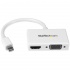 StarTech.com Adaptador Mini DisplayPort 1.2 - HDMI/VGA, 1080p, Blanco  1