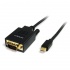 StarTech.com Cable Mini DisplayPort Macho - VGA (D-Sub) Macho, 1.8 Metros, Negro  1