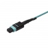 StarTech.com Cable Fibra Óptica Multimodo OM3 MPO/MTP Macho - 8x LC Macho, 2 Metros, Aqua  2