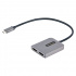 Startech.com Divisor de Video MST USB-C Macho - 2x HDMI Hembra, Negro/Gris  1