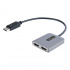 Startech.com Divisor de Video DisplayPort Macho - 2x HDMI Hembra, Negro/Gris  1