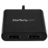 StarTech.com Divisor Splitter MST USB-C Macho - 2x HDMI Hembra, Negro  2