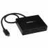 StarTech.com Adaptador USB-C Macho - 3x DisplayPort Hembra, Negro  1