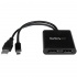 StarTech.com Splitter Multiplicador Mini DisplayPort - 2x DisplayPort, Negro  2