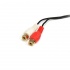 StarTech.com Cable 3.5mm Macho - 2x RCA Hembra, 1.8 Metros, Negro  3