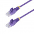 StarTech.com Cable Patch Cat6 UTP RJ-45 Macho - RJ-45 Macho, 1 Metro, Morado
