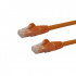 StarTech.com Cable Patch Cat6 UTP sin Enganches RJ-45 Macho - RJ-45 Macho, 30cm, Naranja   1