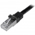 StarTech.com Cable Patch Cat6 S/FTP Blindado sin Enganches RJ-45 Macho - RJ-45 Macho, 3 Metros, Negro   2