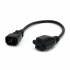 StarTech.com Cable de Poder NEMA 5-15R - C14 Coupler, 30cm, Negro  1