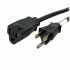 StarTech.com Cable de Poder NEMA 5-15P Macho - NEMA 5-15P Hembra, 7.6 Metros, Negro  1