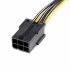 Startech.com Cable de Poder PCI Express 6-pin - 8-pin, 15cm  3