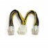 StarTech.com Cable de Poder PCI Express 6-pin Hembra - 6-pin Macho, 15 cm