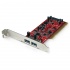StarTech.com Tarjeta PCI SuperSpeed PCIUSB3S22, 2x USB 3.0, 1 Puerto SATA Interno  1
