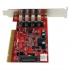 StarTech.com Tarjeta PCI PCIUSB3S4, Alámbrico, 4x USB 3.0  5