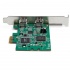 StarTech.com Tarjeta PCI Express PEX1394A2V2, 2x 1394/Firewire, 400Mbps  4