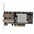 StarTech.com Tarjeta PCI Express de Red de Fibra de 10Gbit/s con 2 Puertos SFP+ Abiertos  3