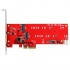 StarTech.com Tarjeta Controladora M.2 SATA III PCI Express para 2x SSD  2