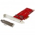 StarTech.com Tarjeta Controladora M.2 SATA III PCI Express para 2x SSD  5
