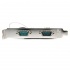 StarTech.com Tarjeta PCI Express Nativo de 2 Puertos Serie RS232 con UART 16950  3