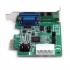 StarTech.com Tarjeta PCI Express Perfil Bajo de 2 Puertos Serial RS232 UART 16950  5
