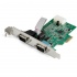 StarTech.com Tarjeta PCI Express PEX2S953, Alámbrico, 2x RS232, 921.6Kbit/s  1