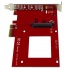 StarTech.com Tarjeta PCI Express U.2 NVMe SFF8639 de 2.5"  2
