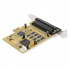 StarTech.com Tarjeta PCI Express PEX8S1050, Alámbrico, 8x RS-232, 921.6Kbit/s  2