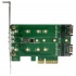 StarTech.com Tarjeta PCI Express de 3 Puertos M.2 para SSD  3