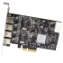 StarTech.com Tarjeta PCI Express de 4 Puertos USB 3.1, 2 Canales Dedicados  2