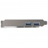 StarTech.com Tarjeta PCI Express PEXUSB3S23, 5 Gbit/s, 2x USB 3.0  4