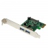 StarTech.com Tarjeta PCI Express PEXUSB3S24, 2 Puertos USB 3.0 SuperSpeed con UASP y SATA  1