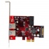 StarTech.com Tarjeta PCI Express PEXUSB3S2EI, 2x USB 3.0, 5Gbit/s  2