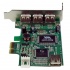 StarTech.com Tarjeta PCI Express Perfil Bajo USB 2.0 de Alta Velocidad  4