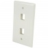 StarTech.com Placa de Pared de 2 Salidas RJ-45, Blanco  1
