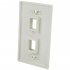 StarTech.com Placa de Pared de 2 Salidas RJ-45, Blanco  2