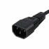 StarTech.com Cable de Poder C14 Macho - C13 Macho, 30cm, Negro  2