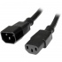 Startech.com Cable de Poder C13 Coupler Macho - C14 Coupler Hembra, 1.8 Metros, Negro  1